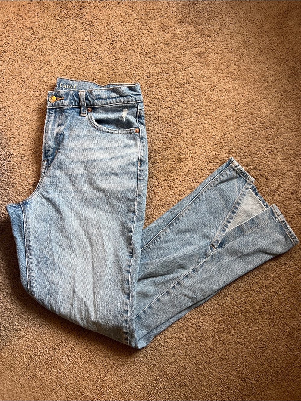 American Eagle Women's Light Blue Boot Cut Jeans